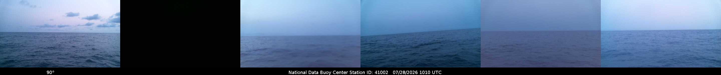 Historical buoy camera image for 41002 captured 2026-07-28 10:10:00 UTC
