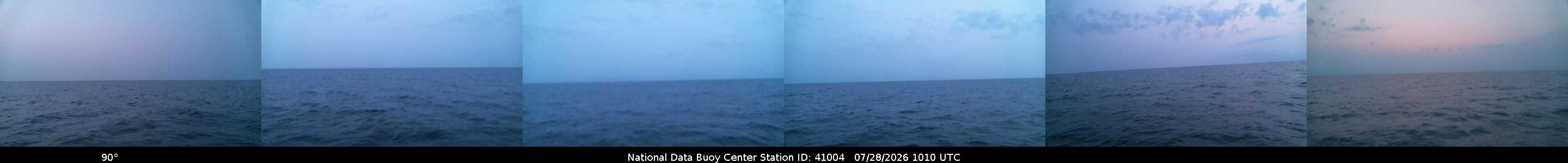 Historical buoy camera image for 41004 captured 2026-07-28 10:10:00 UTC