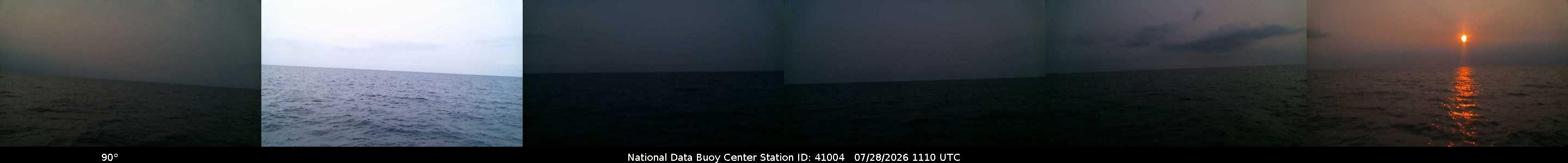 Historical buoy camera image for 41004 captured 2026-07-28 11:10:00 UTC