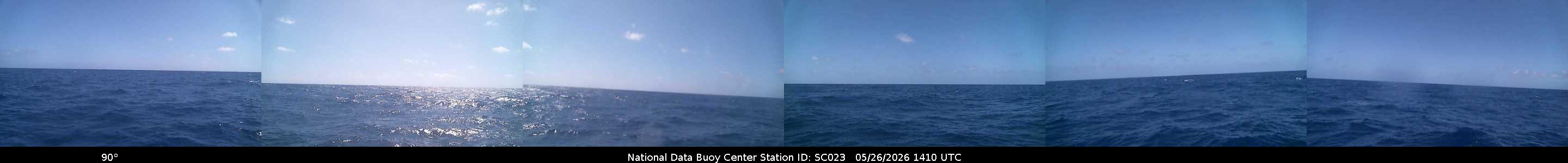 Historical buoy camera image for 41047 captured 2026-05-26 14:10:00 UTC