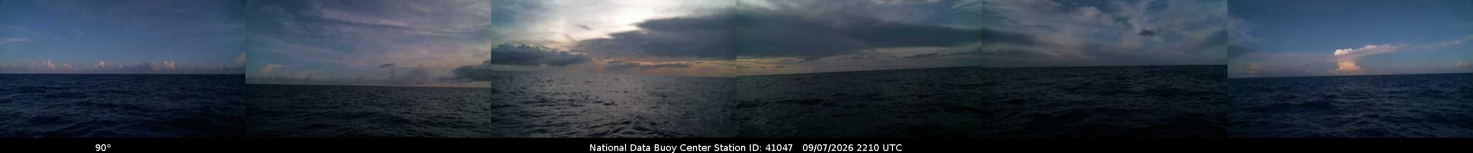 Historical buoy camera image for 41047 captured 2026-09-07 22:10:00 UTC