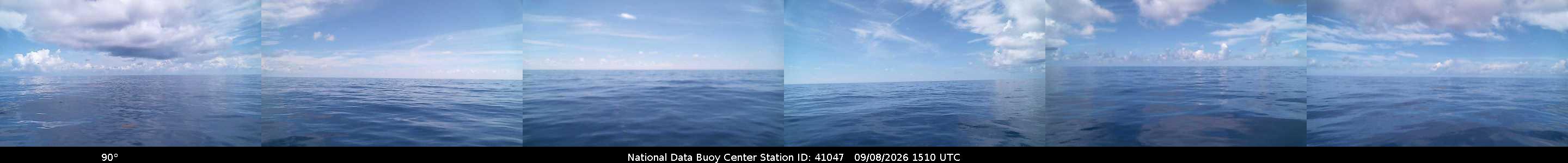 Historical buoy camera image for 41047 captured 2026-09-08 15:10:00 UTC