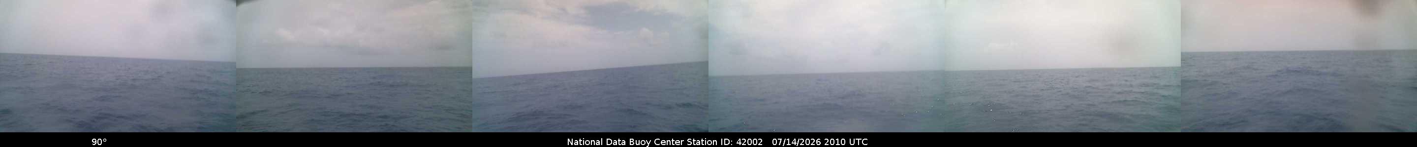Historical buoy camera image for 42002 captured 2026-07-14 20:10:00 UTC