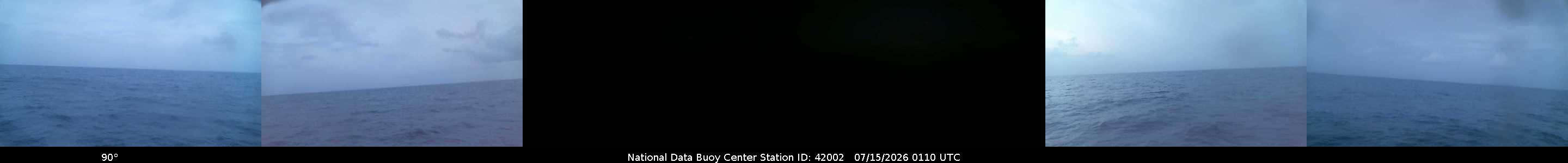 Historical buoy camera image for 42002 captured 2026-07-15 01:10:00 UTC