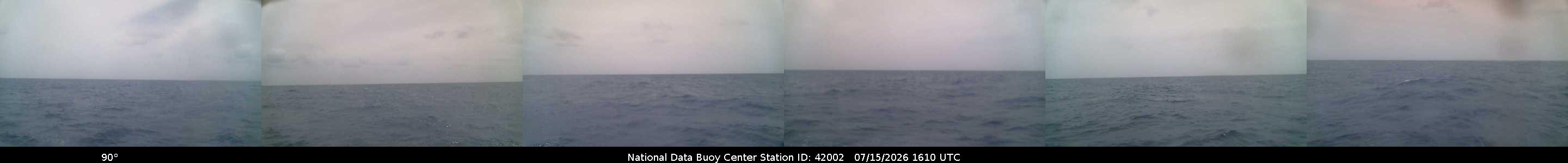 Historical buoy camera image for 42002 captured 2026-07-15 16:10:00 UTC