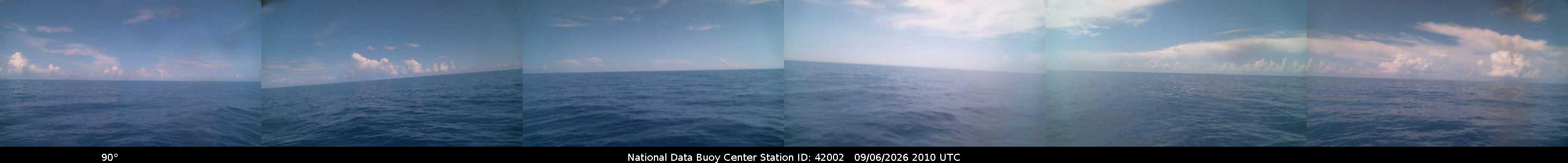 Historical buoy camera image for 42002 captured 2026-09-06 20:10:00 UTC