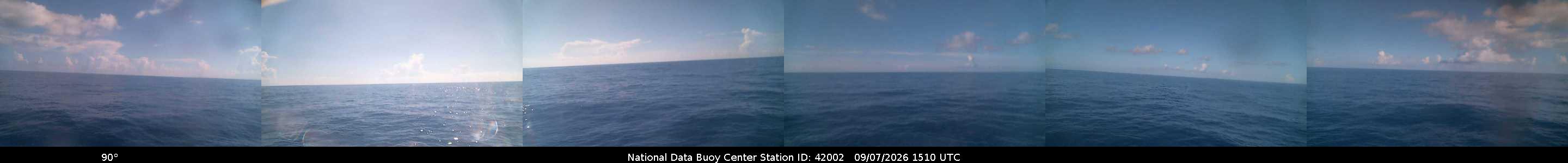 Historical buoy camera image for 42002 captured 2026-09-07 15:10:00 UTC