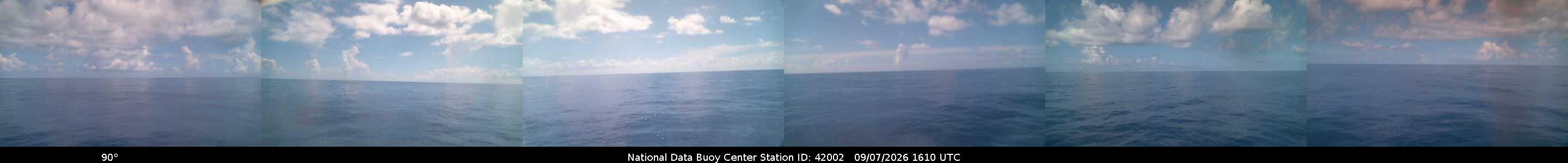 Historical buoy camera image for 42002 captured 2026-09-07 16:10:00 UTC