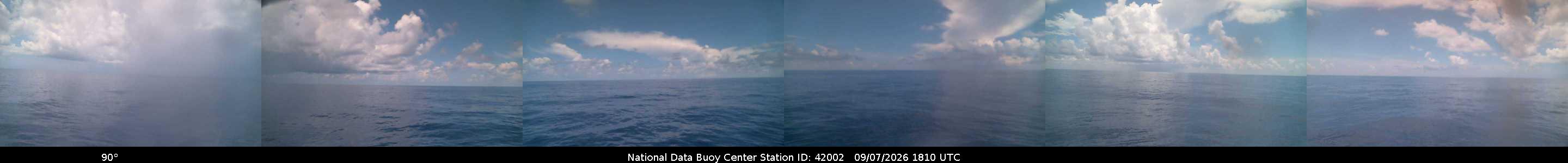 Historical buoy camera image for 42002 captured 2026-09-07 18:10:00 UTC