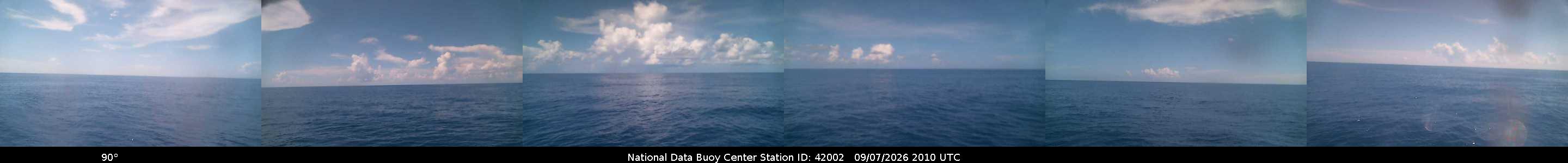 Historical buoy camera image for 42002 captured 2026-09-07 20:10:00 UTC