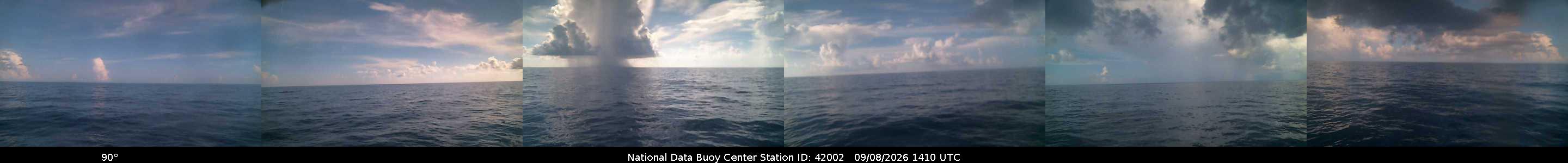 Historical buoy camera image for 42002 captured 2026-09-08 14:10:00 UTC
