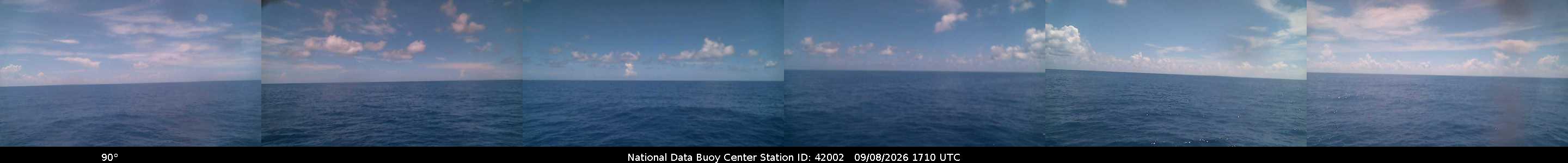 Historical buoy camera image for 42002 captured 2026-09-08 17:10:00 UTC