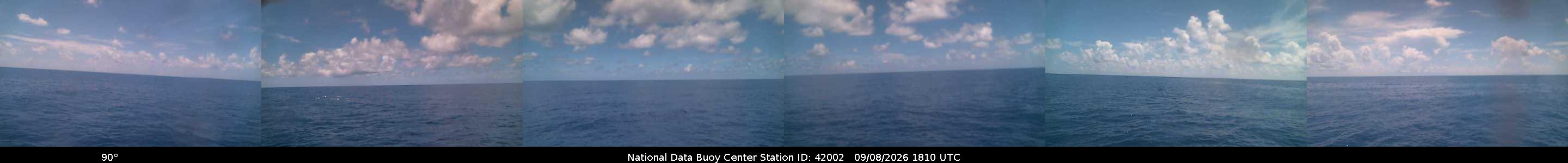 Historical buoy camera image for 42002 captured 2026-09-08 18:10:00 UTC