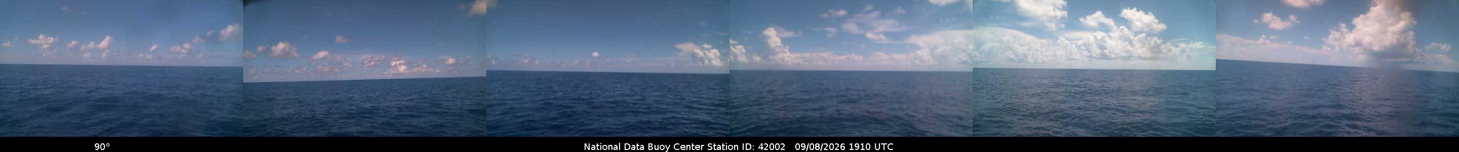 Historical buoy camera image for 42002 captured 2026-09-08 19:10:00 UTC