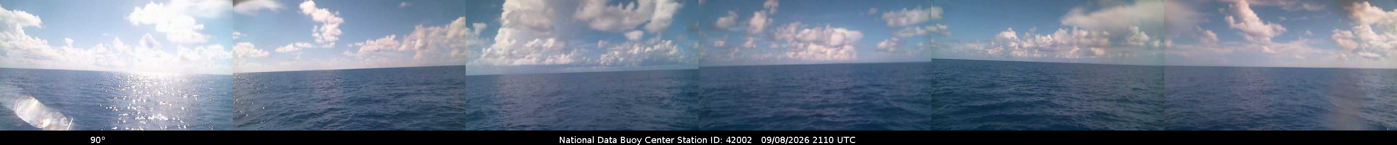 Historical buoy camera image for 42002 captured 2026-09-08 21:10:00 UTC