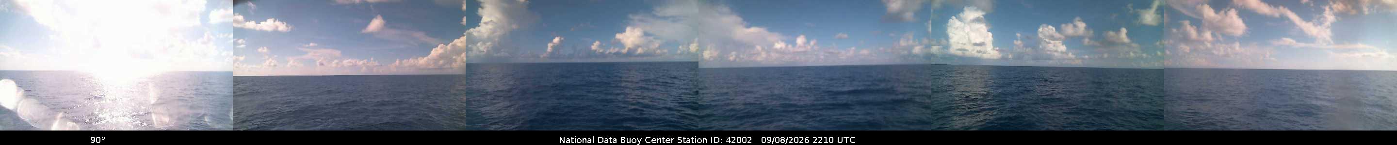 Historical buoy camera image for 42002 captured 2026-09-08 22:10:00 UTC