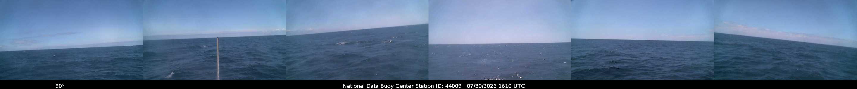 Historical buoy camera image for 44009 captured 2026-07-30 16:10:00 UTC