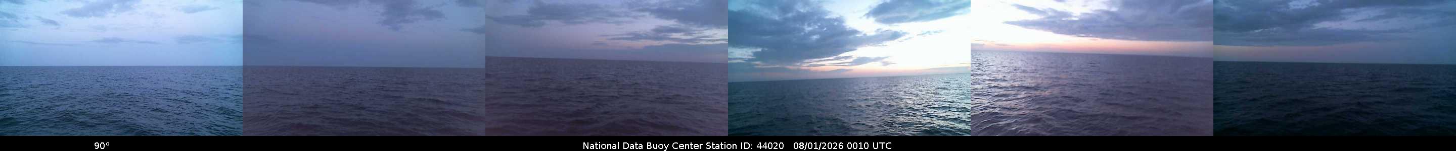 Historical buoy camera image for 44020 captured 2026-08-01 00:10:00 UTC