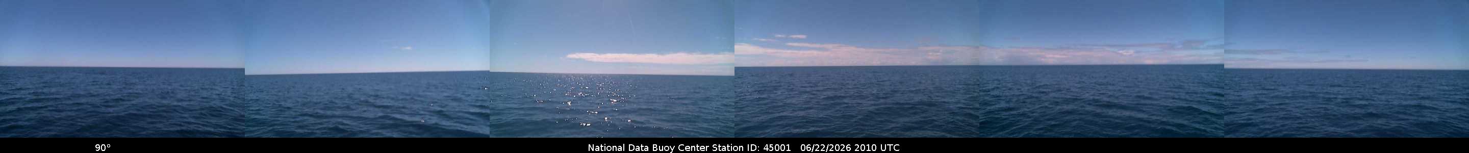 Historical buoy camera image for 45001 captured 2026-06-22 20:10:00 UTC
