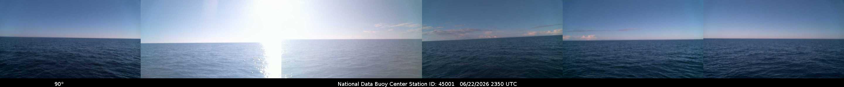 Historical buoy camera image for 45001 captured 2026-06-22 23:50:00 UTC