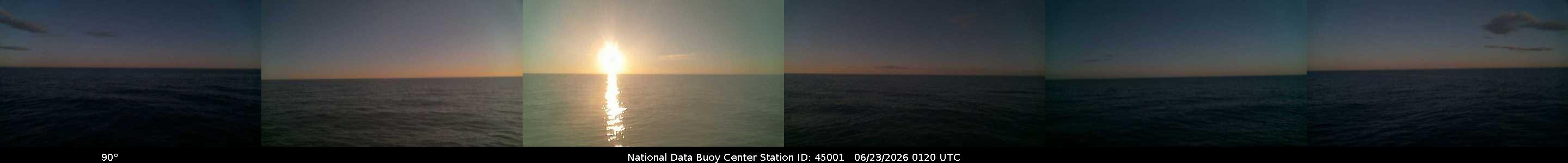 Historical buoy camera image for 45001 captured 2026-06-23 01:20:00 UTC