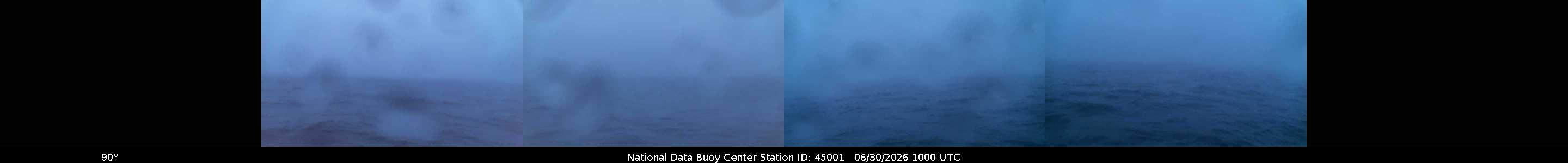 Historical buoy camera image for 45001 captured 2026-06-30 10:00:00 UTC