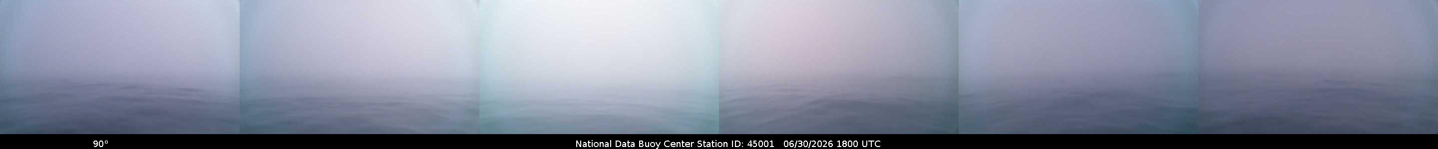 Historical buoy camera image for 45001 captured 2026-06-30 18:00:00 UTC