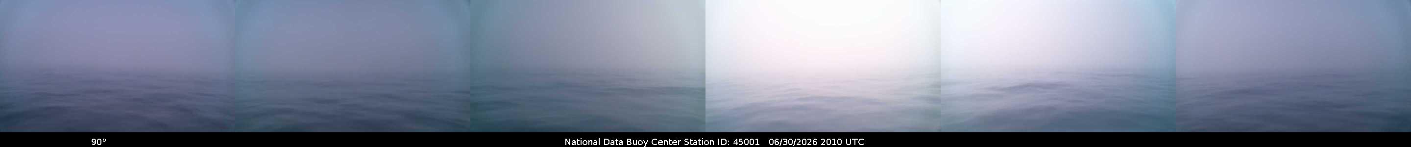 Historical buoy camera image for 45001 captured 2026-06-30 20:10:00 UTC