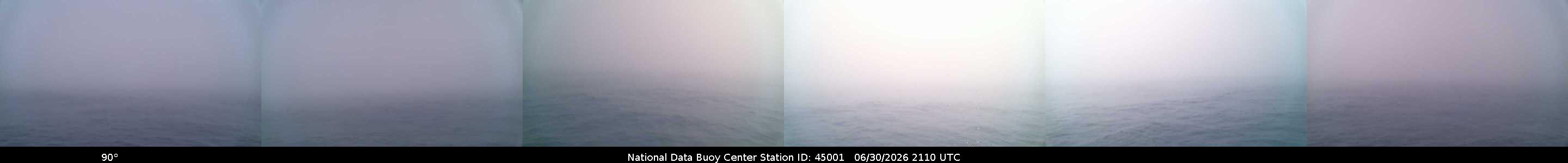 Historical buoy camera image for 45001 captured 2026-06-30 21:10:00 UTC