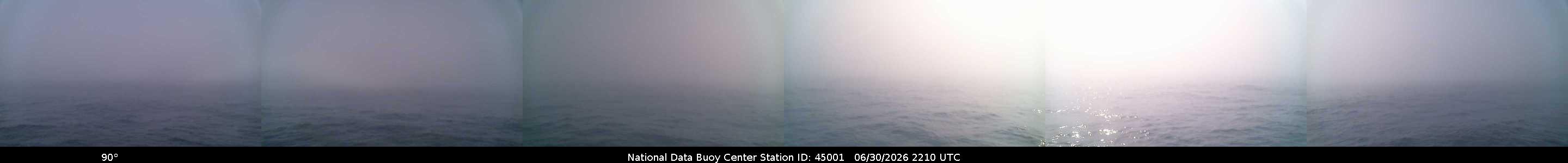 Historical buoy camera image for 45001 captured 2026-06-30 22:10:00 UTC