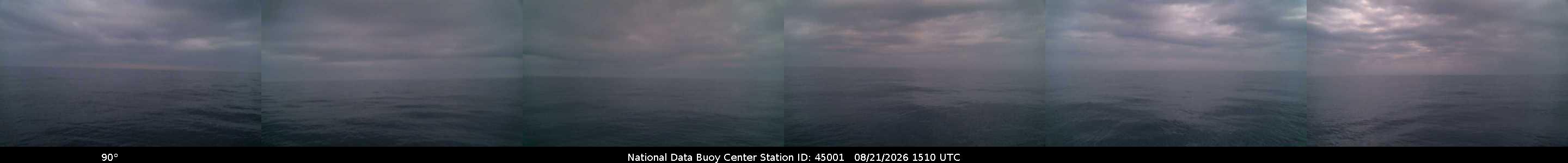 Historical buoy camera image for 45001 captured 2026-08-21 15:10:00 UTC