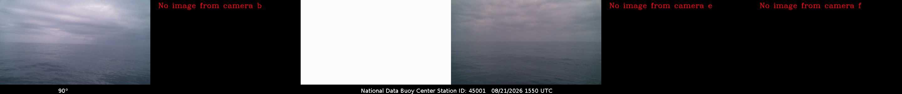 Historical buoy camera image for 45001 captured 2026-08-21 15:50:00 UTC