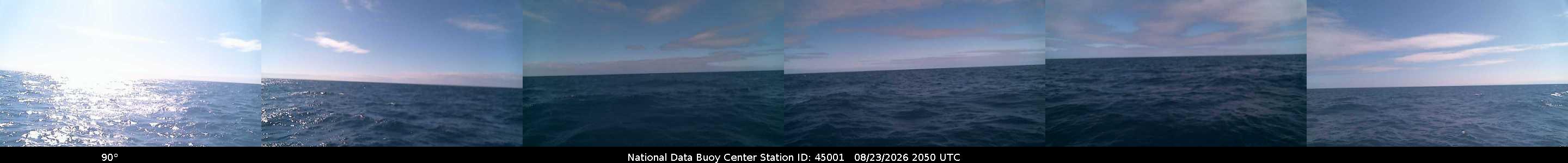 Historical buoy camera image for 45001 captured 2026-08-23 20:50:00 UTC
