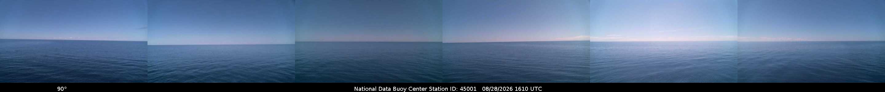 Historical buoy camera image for 45001 captured 2026-08-28 16:10:00 UTC