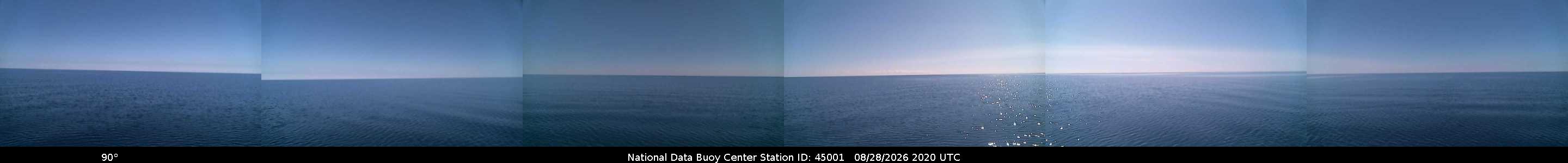 Historical buoy camera image for 45001 captured 2026-08-28 20:20:00 UTC