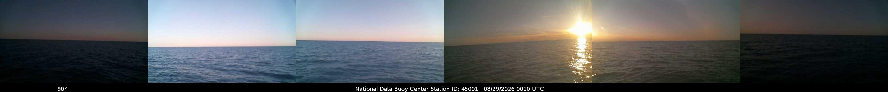 Historical buoy camera image for 45001 captured 2026-08-29 00:10:00 UTC