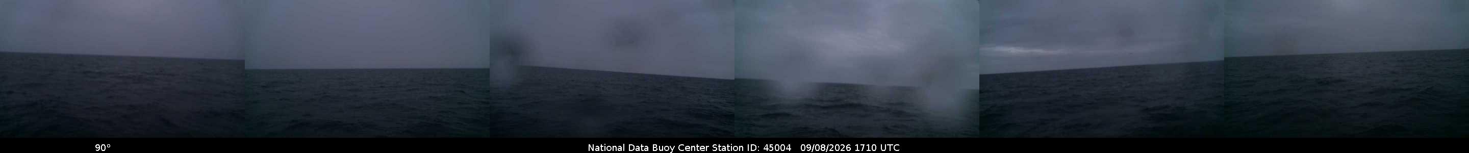 Historical buoy camera image for 45004 captured 2026-09-08 17:10:00 UTC