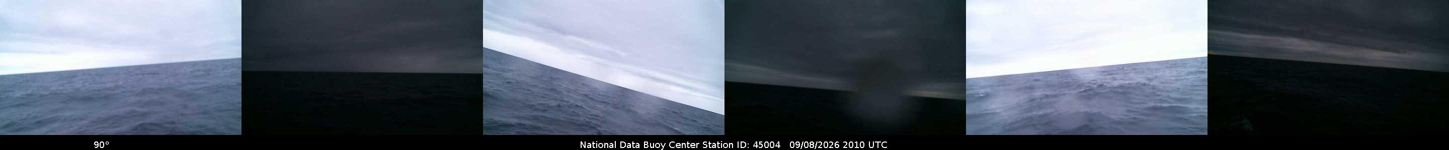 Historical buoy camera image for 45004 captured 2026-09-08 20:10:00 UTC