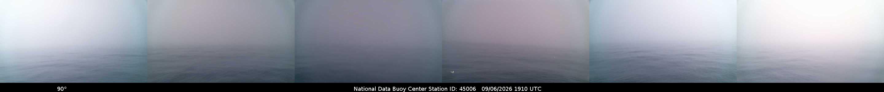 Historical buoy camera image for 45006 captured 2026-09-06 19:10:00 UTC