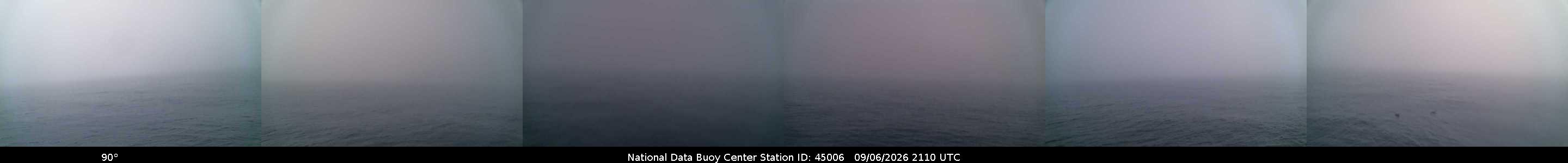 Historical buoy camera image for 45006 captured 2026-09-06 21:10:00 UTC