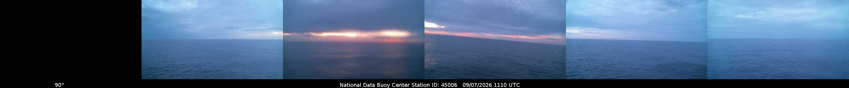 Historical buoy camera image for 45006 captured 2026-09-07 11:10:00 UTC