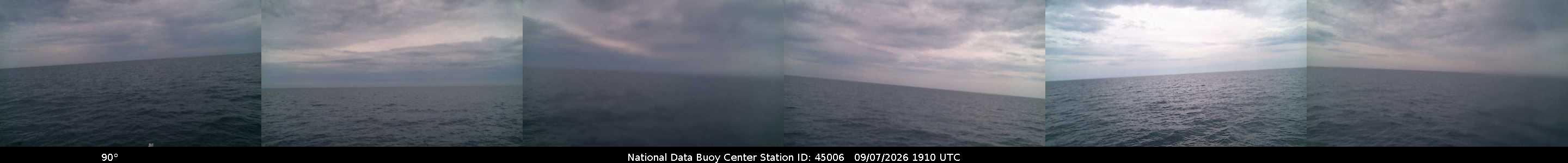 Historical buoy camera image for 45006 captured 2026-09-07 19:10:00 UTC