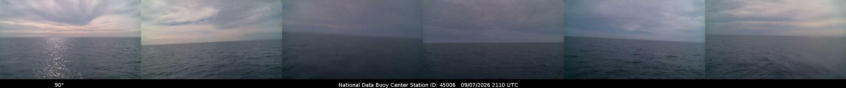 Historical buoy camera image for 45006 captured 2026-09-07 21:10:00 UTC