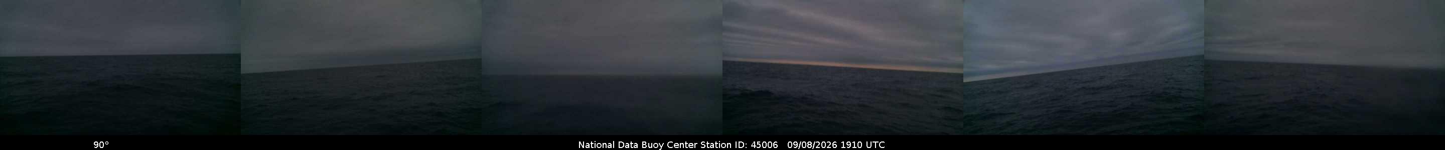 Historical buoy camera image for 45006 captured 2026-09-08 19:10:00 UTC