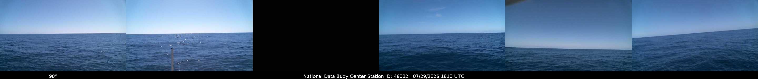 Historical buoy camera image for 46002 captured 2026-07-29 18:10:00 UTC