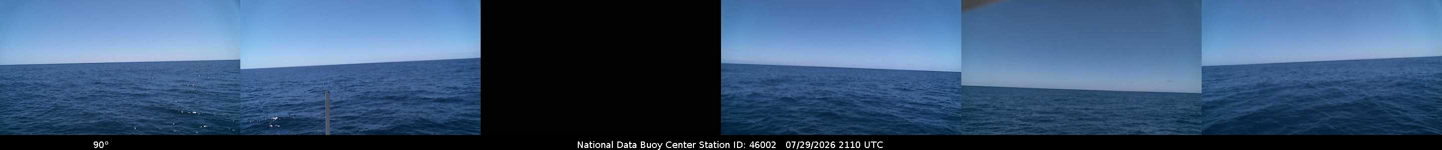 Historical buoy camera image for 46002 captured 2026-07-29 21:10:00 UTC