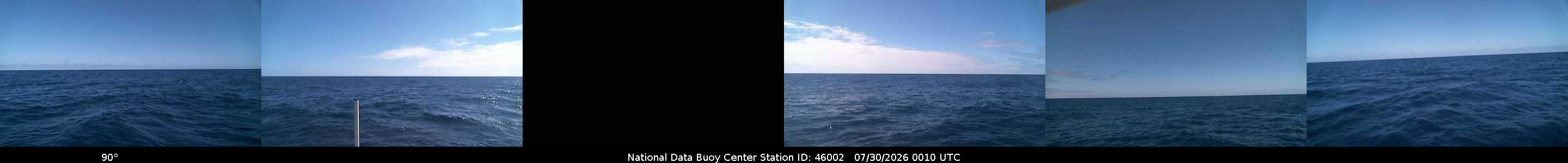 Historical buoy camera image for 46002 captured 2026-07-30 00:10:00 UTC