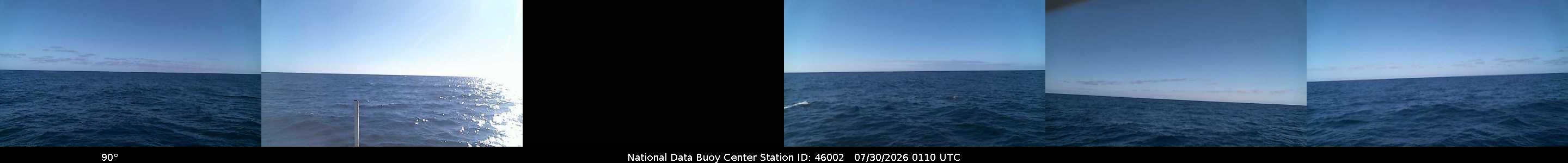 Historical buoy camera image for 46002 captured 2026-07-30 01:10:00 UTC