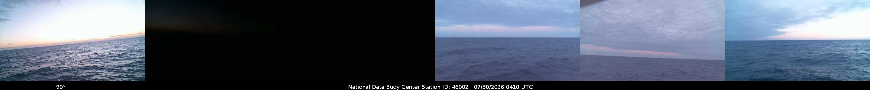 Historical buoy camera image for 46002 captured 2026-07-30 04:10:00 UTC