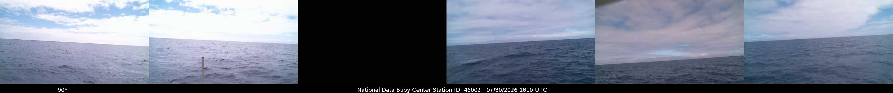 Historical buoy camera image for 46002 captured 2026-07-30 18:10:00 UTC